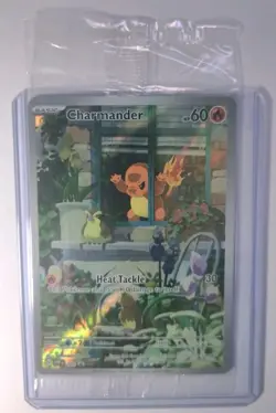 Pokemon TCG Charmander 044 Sv: Scarlet & Violet Black Star Promo (SEALED) - Image 1