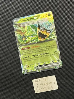 Pokemon Prismatic Evolutions - Teal Mask Ogerpon Ex - 012/131 - Full Art - M/NM - Image 3