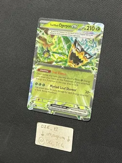 Pokemon Prismatic Evolutions - Teal Mask Ogerpon Ex - 012/131 - Full Art - M/NM - Image 4