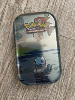 Pokemon- Kanto Friends Mini Tin- Costco-Squirtle Mini Tin- TCG - Image 1