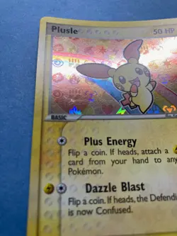 Pokemon Reverse Holo Plusle- EX Hidden Legends- 69/101- LP/NM - Image 3