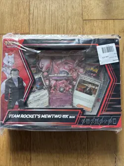 Pokemon TCG Team Rocket’s Mewtwo Ex Box Destined Rivals - BRAND NEW & SEALED - Image 1
