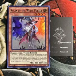 Rucia of the White Forest OP27 NM Super Rare Yugioh OTS Tournament Pack - Image 1