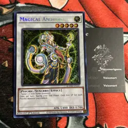 Magical Android Secret Rare BLMM YuGiOh NM 1st Ed Holo TCG Meta Fast Ship 🔥 - Image 1