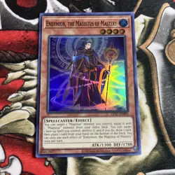 Endymion the Magistus of Mastery OP27 Super Rare Yu-Gi-Oh NM TCG - Image 1