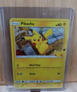 Pokemon Card - PIKACHU HOLOGRAM RARE McDonalds 25th Anniversary 2021 Promo - Image 1