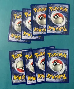 Pokemon TCG: Jungle Set Lot with Butterfree, Regular, English, HP (8 Cards) - Image 2