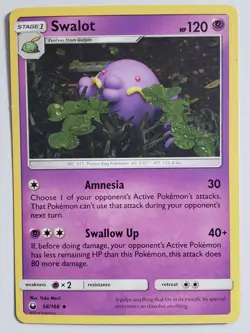 Swalot 58/168 VLP - Yuka Morii Clay Art - Celestial Storm Pokemon Card - Image 1