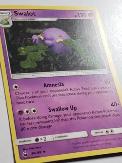 Swalot 58/168 VLP - Yuka Morii Clay Art - Celestial Storm Pokemon Card - Image 2