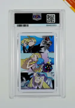 Pokemon PSA 10 Lillie & Cosmog Jack Of Hearts Poker Cards 2017 Japanese - Image 2