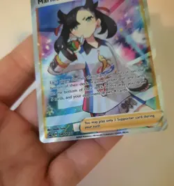 Marnie SWSH121 Full Art Pokemon Card Premium Collection Promo NM - Mint - Image 3