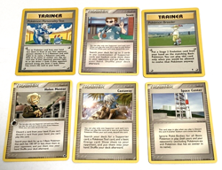 Pokemon Card Lot of 6 Trainer Cards Various Years Save on Shipping - Image 1
