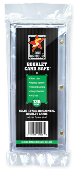 Select Card Armour Booklet Card Safe One Touch Magnetic Holder - Horizontal - Image 1