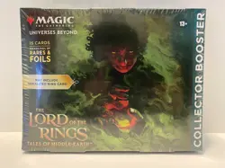 x1 Lord of the Rings Omega Collector Booster Magic The Gathering MTG Sealed 195166205274 - Image 1