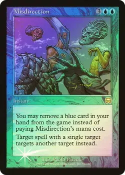 Misdirection Foil Mercadian Masques MTG - Image 1