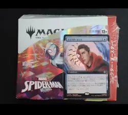 MTG Marvel’s Spider-Man Collector Booster Box New Sealed Japanese plus promo - Image 1