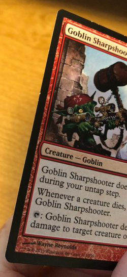 1x Goblin Sharpshooter NM English Commander 2013 MTG Magic - Image 4