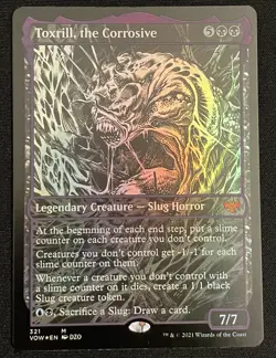 Toxrill, the Corrosive (Showcase) Innistrad: Crimson Vow Foil NM - Image 1