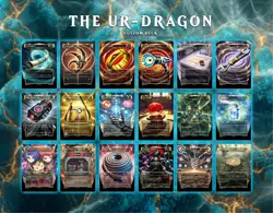 The Ur Dragon MTG Alternative Full Art Commander Deck - Image 5