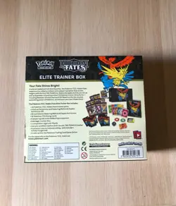 POKEMON HIDDEN FATES ELITE TRAINER BOX LEGENDARY BIRDS ENGLISH SEALED OVP - Image 2