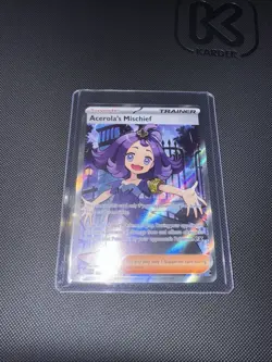 Acerola's Mischief 165/132 Mega Evolution Pokemon Full Art Trainer - Image 1