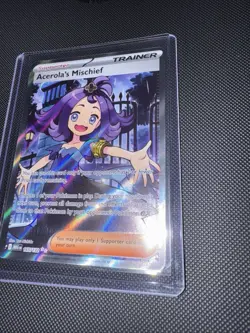 Acerola's Mischief 165/132 Mega Evolution Pokemon Full Art Trainer - Image 4