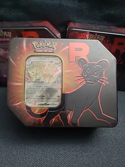 Pokemon Team Rocket TIN 4 In Total SEALED NEW 2 Mewtwo 1 Persian 1 Nidoking - Image 3