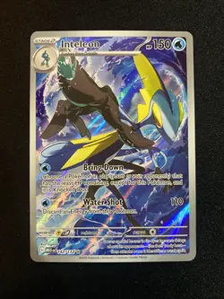 Pokemon TCG Inteleon Illustration Rare #142/132 Mega Evolutions NM/M - Image 1