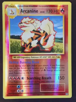 Pokemon TCG XY Evolutions 2016 ARCANINE 18/108 HOLO - Image 1