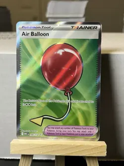 Pokemon TCG Mega Evolution Air Balloon 166/132 Ultra Rare - Image 1