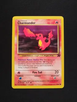 CHARMANDER Pokemon Team Rocket 50/82 NM-LP - Image 1
