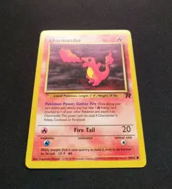 CHARMANDER Pokemon Team Rocket 50/82 NM-LP - Image 2