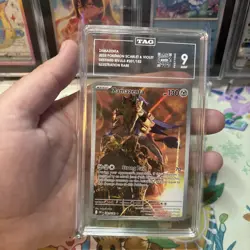 Pokemon Zamazenta 201/182 Destined Rivals TAG 9 Mint - Image 1