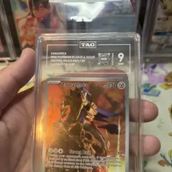 Pokemon Zamazenta 201/182 Destined Rivals TAG 9 Mint - Image 3