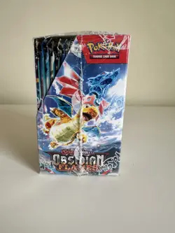 Pokemon TCG Obsidian Flames Half Booster Box (18 Packs) New & Sealed ✅ #1 - Image 2