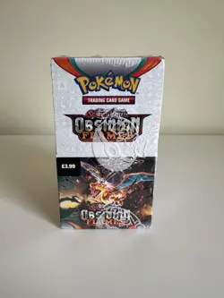 Pokemon TCG Obsidian Flames Half Booster Box (18 Packs) New & Sealed ✅ #3 - Image 1