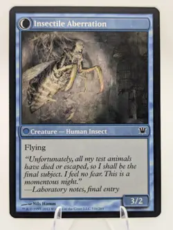 MTG Delver of Secrets\Insectile Aberration #51 Innistrad (ISD) Magic Card LP - Image 3