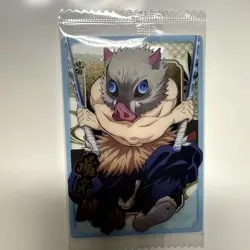 Demon Slayer Inosuke Wafers Trading Card Individual Card - Image 1