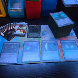 Necron Dynasties MTG Warhammer 40k Commander Deck Open Complete - Image 1