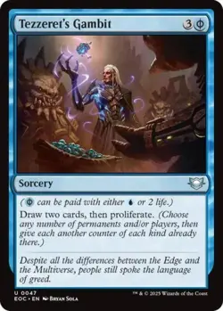 Tezzeret's Gambit - Near Mint MTG Commander: Edge of Eternities - Image 1