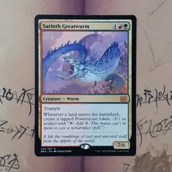 Sarinth Greatwurm 220/287 BRO Mythic Rare Regular NM MTG Card English - Image 1