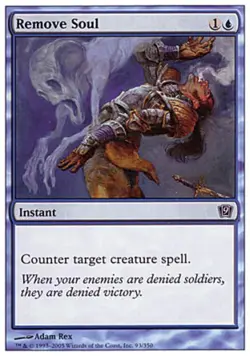 Remove Soul - Medium Play MTG 9th Edition - Image 1