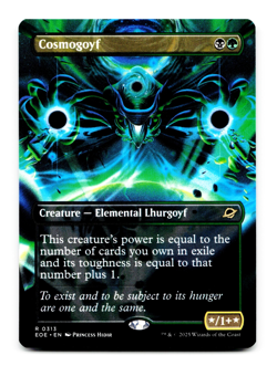 Cosmogoyf (Borderless) - [Edge of Eternities] MTG Magic NM/M 💀🌳 - Image 3