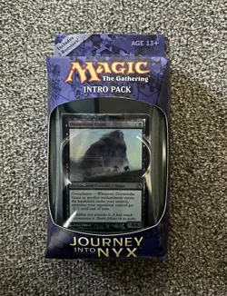 Magic the Gathering MTG Pantheon's Power Journey Into Nyx Intro Pack New Sealed - Image 1
