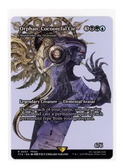 Orphan, Cocoon fal'Cie (Showcase) R 0057 Regular Error Card Final Fantasy MTG - Image 1