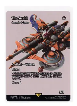 The Strahl, Smuggler's Copter (Showacse) R 0062 Regular Error Final Fantasy MTG - Image 1