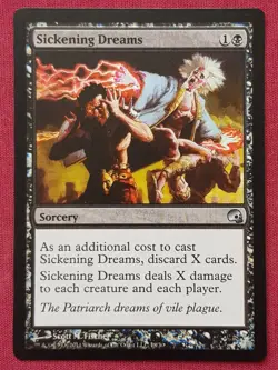 Magic The Gathering PREMIUM DECK SERIES GRAVEBORN FOIL SICKENING DREAMS card MTG - Image 1