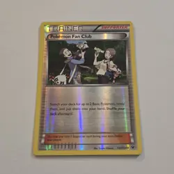 Pokemon Fan Club 107/124 Pokemon XY Fates Collide Reverse Holo - Image 1