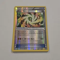Power Memory 108/124 Pokemon XY Fates Collide Reverse Holo - Image 1