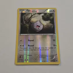 Whismur 80/124 Pokemon XY Fates Collide Reverse Holo - Image 1